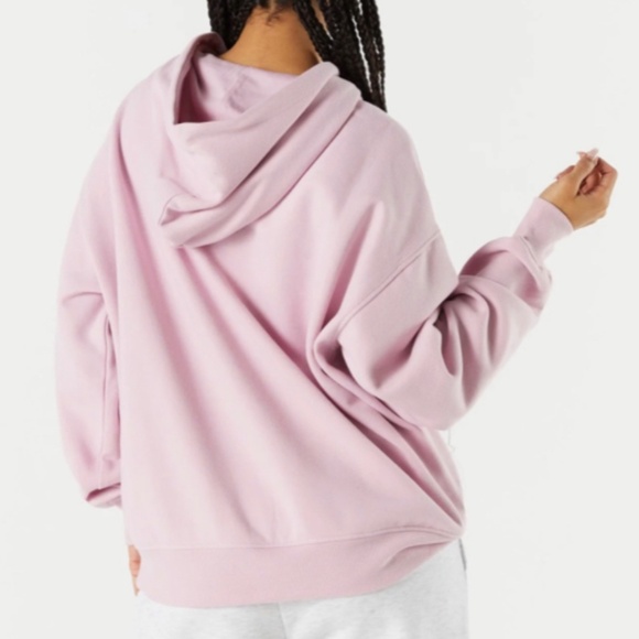 Like New! Oversized Pink Hoodie - Picture 2 of 10